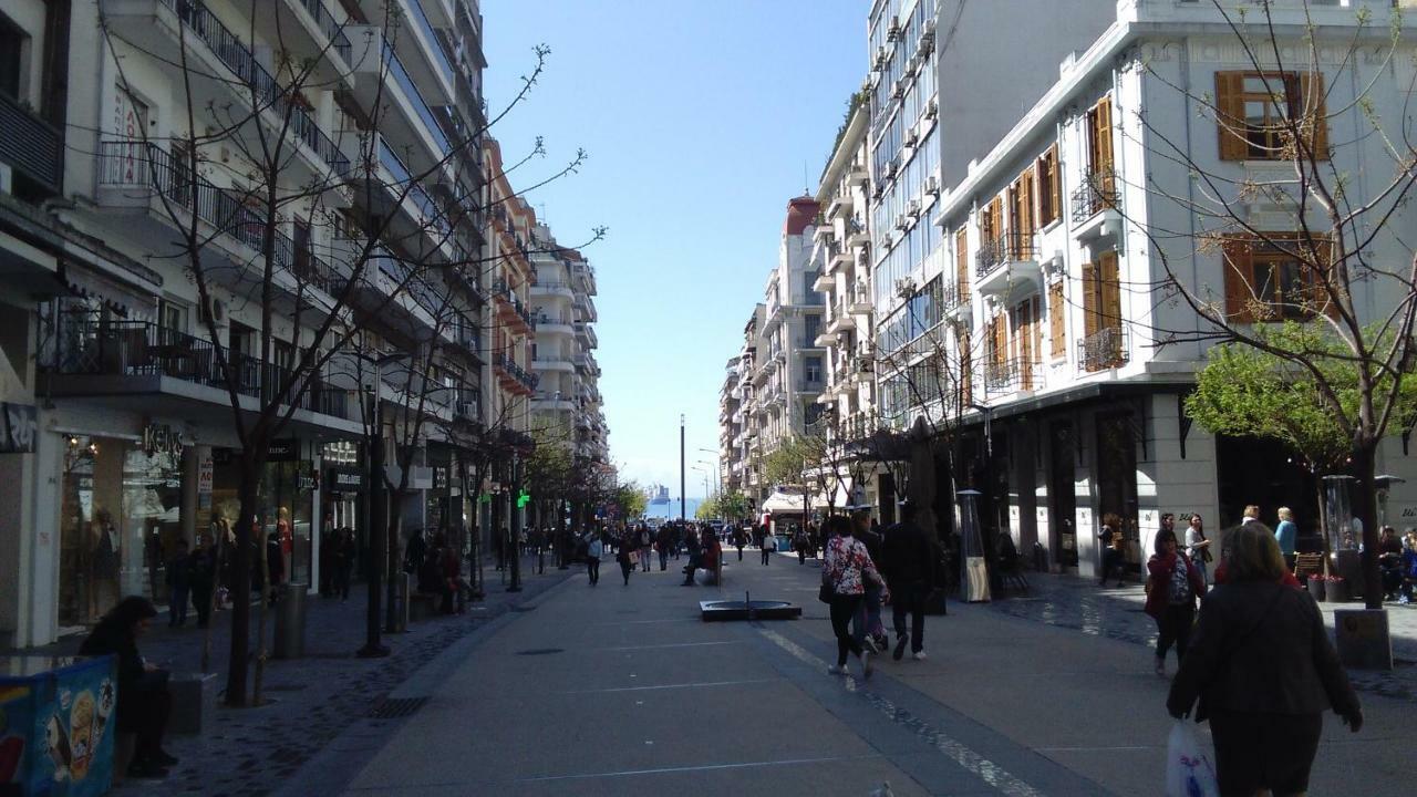Kingsize Bed 2X2,20 Comfort Super Wifi 70 Mbps Studio! Thessaloniki Exterior photo