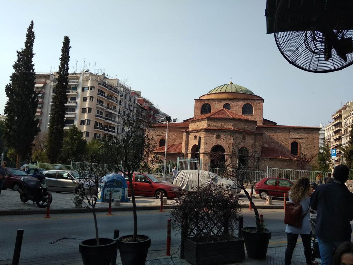 Kingsize Bed 2X2,20 Comfort Super Wifi 70 Mbps Studio! Thessaloniki Exterior photo